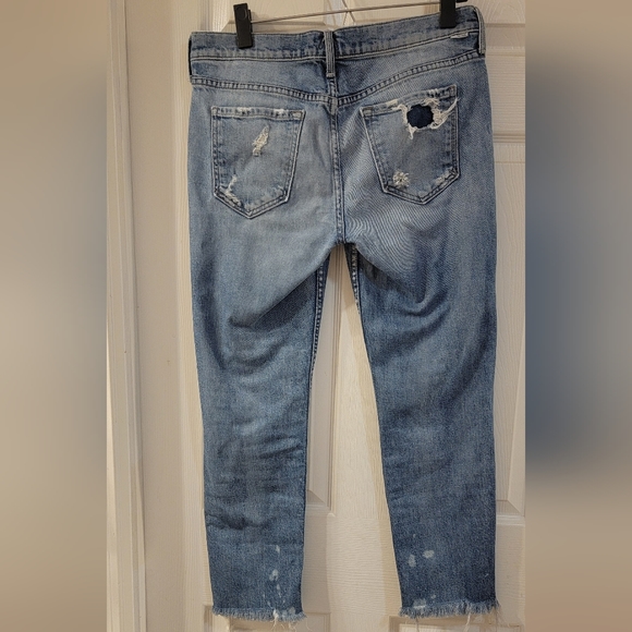 Mother The Dropout Fray in Reckless Jeans Size 29 - Picture 7 of 9